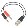 Picture of Test Cable, BNC Male / 6" Leads with Banana Plug