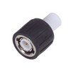 Picture of BNC Terminator, Male, use with RG62 (93 Ohms) Nylon Cap