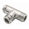 Picture of Coaxial 50 Ohm T Adapter, N Female / Female / Female