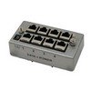 Picture of 4-Port DIN Mount CAT6 Passive Gigabit Midspan/Injector
