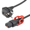 Picture of IEC LOCK C13+ to R/A SCHUKO, 10A, 250V, 3M