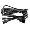 Picture of C14 Female to C13 Female Power Splitter Cord, Rated for 10 A, 10-foot Length