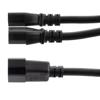 Picture of C14 Female to C13 Female Power Splitter Cord, Rated for 15 A, 10-foot Length