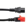 Picture of C13 to Dual locking C14, 15A, 250V, 10ft