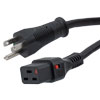 Picture of IEC LOCK C19 to HG NEMA 5-15P, 15A, 125V, 6ft