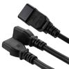 Picture of C20 Female to C13 Female Power Splitter Cord, Rated for 15 A, 10-foot Length