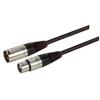 Picture of XLR Pro Audio Cable Assembly, XLR Male - XLR Female. 10.0 ft