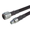 Picture of Low Loss SMA Male to N Male Cable Assembly using CA-400 Coax, 8 FT
