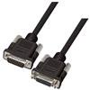 Picture of Premium Molded Black D-Sub Cable, DB15 Male / Female, 50.0 ft