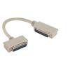 Picture of Deluxe Molded D-Sub Cable, DB25 Male / Right Angle Exit 1 Male, 1.0 ft