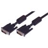 Picture of DVI-D Dual Link LSZH Cable Male/Male w/ Ferrites, 10.0 ft