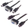 Picture of Super Thin KVM Cable,  Male/Female 25.0 ft