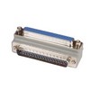 Picture of Low Profile Right Angle Adapter, DB37 Male / Female, Cable Exit 3
