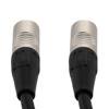 Picture of DMX 512 Lighting Cable, 5 pin XLR Male to 5 pin XLR Male, Black, 50 FT