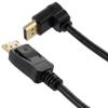 Picture of DisplayPort Cable, Male to Down Angle Male, 8K Resolution, 1 Meter