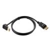 Picture of DisplayPort Cable, Male to Down Angle Male, 8K Resolution, 1 Meter