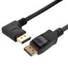 Picture of DisplayPort Cable, Male to Left Angle Male, 8K Resolution, 3 Meter