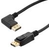 Picture of DisplayPort Cable, Male to Right Angle Male, 8K Resolution, 1 Meter