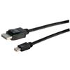 Picture of DisplayPort to Mini DisplayPort Male/Male Cable Assembly 0.5m