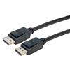 Picture of Low Profile DisplayPort Cable Male-Male, Black - 0.5m