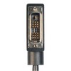 Picture of DVI-D Single Link LSZH DVI Cable Male / Male Right Angle, Right, 10.0 ft