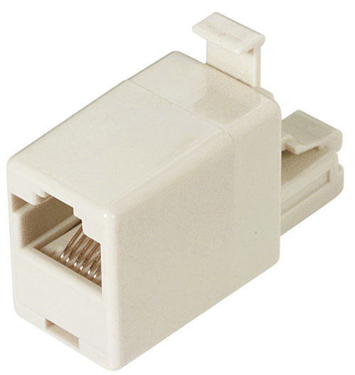 Picture of Modular 10Base-T Crossover Adapter (8x4)M / (8x4)KF