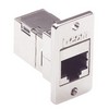 Picture of Cat5e RJ45 Coupler Shielded (8x8) Panel Mount Style