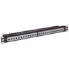 Picture of 1.75" Panel with 2 TDS2167 RJ45 (8x8) 12-Port Bridging Adapters