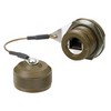 Picture of Cat5e, Ruggedized Jam-nut, Zinc-nickel finish with Grounding Shield & Dust Cap
