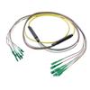 Picture of 8-Fiber LC APC to SC APC, OS2 Single Mode Distribution Cable, 5.6mm LSZH, 2.0mm breakout, Yellow-30M