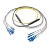 Picture of 8-Fiber SC UPC to SC UPC, OS2 Single Mode Distribution Cable, 5.6mm LSZH, 2.0mm breakout, Yellow-30M