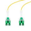 Picture of Fiber Optic Uniboot Patch Cable LC/APC-LC/APC Uniboot OS2 Single Mode Fiber Plenum Jacket 3M