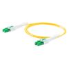 Picture of Fiber Optic Uniboot Patch Cable LC/APC-LC/APC Uniboot OS2 Single Mode Fiber Plenum Jacket 3M