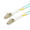 Picture of Fiber Optic Patch Cable LC to LC Duplex 50/125 multimode OM3 LSZH, 5 meter