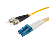 Picture of Fiber Optic Patch Cable LC to ST Duplex 9/125 single mode OS1 LSZH, 2 meter