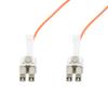 Picture of Fiber Optic Uniboot Patch Cable LC/UPC-LC/UPC Uniboot OM2 Multimode Fiber Plenum Jacket 1M