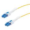 Picture of Fiber Optic Uniboot Patch Cable LC/UPC-LC/UPC Uniboot OS2 Single Mode Fiber Plenum Jacket 10M