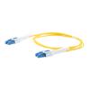 Picture of Fiber Optic Uniboot Patch Cable LC/UPC-LC/UPC Uniboot OS2 Single Mode Fiber Plenum Jacket 10M