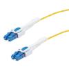 Picture of Fiber Optic Uniboot Patch Cable LC/UPC-LC/UPC Uniboot OS2 Single Mode Fiber PVC Jacket 3M