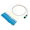Picture of Fiber Optic Patch Assembly Single Mode OS2, 12 Fiber MPO (male) to SC/UPC 0.25mm Bare Fiber - 0.5M