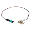 Picture of Fiber Optic Patch Assembly Multimode OM2, 6 Fiber MPO (male) to LC/PC 0.9mm PVC - 0.5M