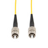 Picture of Fiber Optic Patch Cable, FC/PC Narrow Key to FC/PC Simplex PM (Polarized Maintaining), 1550nm, 2.0mm Loose Tube PVC, 1-Meter