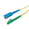 Picture of LC-APC to SC-UPC 9/125 Single mode Simplex Fiber Patch Cable, OS2, 15 Meter
