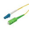 Picture of SC-APC to LC-UPC 9/125 Single mode Simplex Fiber Patch Cable, OS2, 5 Meter