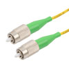 Picture of FC/APC to FC/APC 9/125 Single Mode Simplex Fiber Patch Cable, LSZH, OS2, 10 Meter