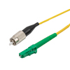 Picture of LC/APC to FC/UPC 9/125 Single Mode Simplex Fiber Patch Cable, LSZH, OS2, 10 Meter