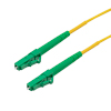 Picture of LC/APC to LC/APC 9/125 Single Mode Simplex Fiber Patch Cable, LSZH, OS2, 10 Meter