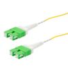 Picture of Fiber Optic Uniboot Patch Cable SC/APC-SC/APC Uniboot OS2 Single Mode Fiber PVC Jacket 3M