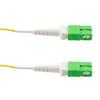 Picture of Fiber Optic Uniboot Patch Cable SC/APC-SC/APC Uniboot OS2 Single Mode Fiber PVC Jacket 3M