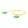Picture of Fiber Optic Uniboot Patch Cable SC/APC-SC/APC Uniboot OS2 Single Mode Fiber PVC Jacket 5M